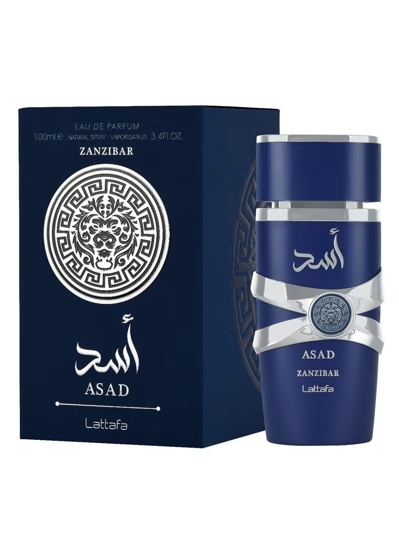 لطافة عطر اسد زنجبار او دي بارفان 100مل - Image 2