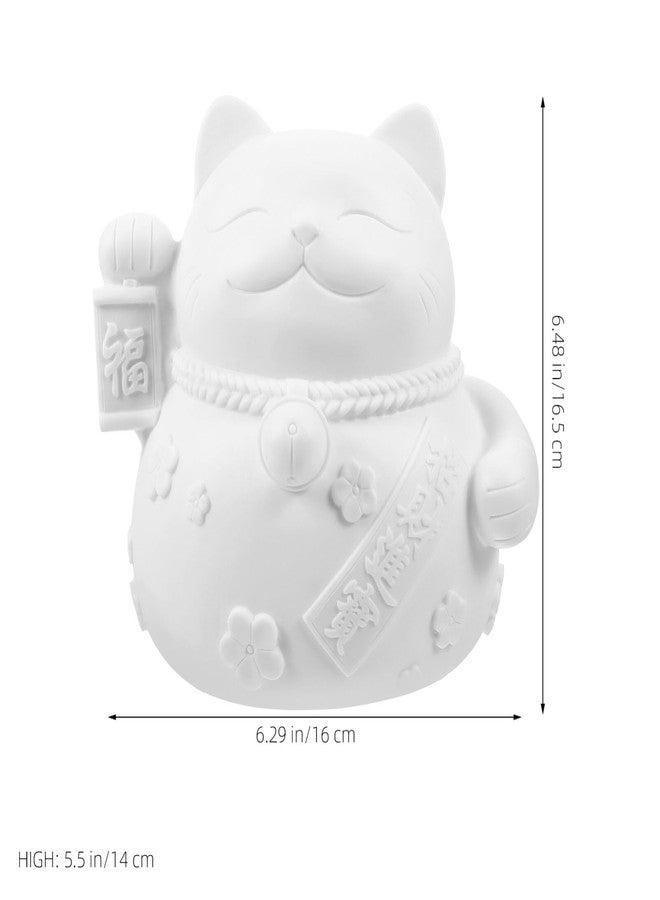 فاجويلي حامل نقود معدني قابل للطلاء من الفينيل على شكل قطة فورتشن مبتكرة من فاجولي، مناسب للأولاد والبنات، صندوق نقود مزخرف بتصميم كرتوني لطيف، هدية لأعياد الميلاد والمناسبات الخاصة - Image 4