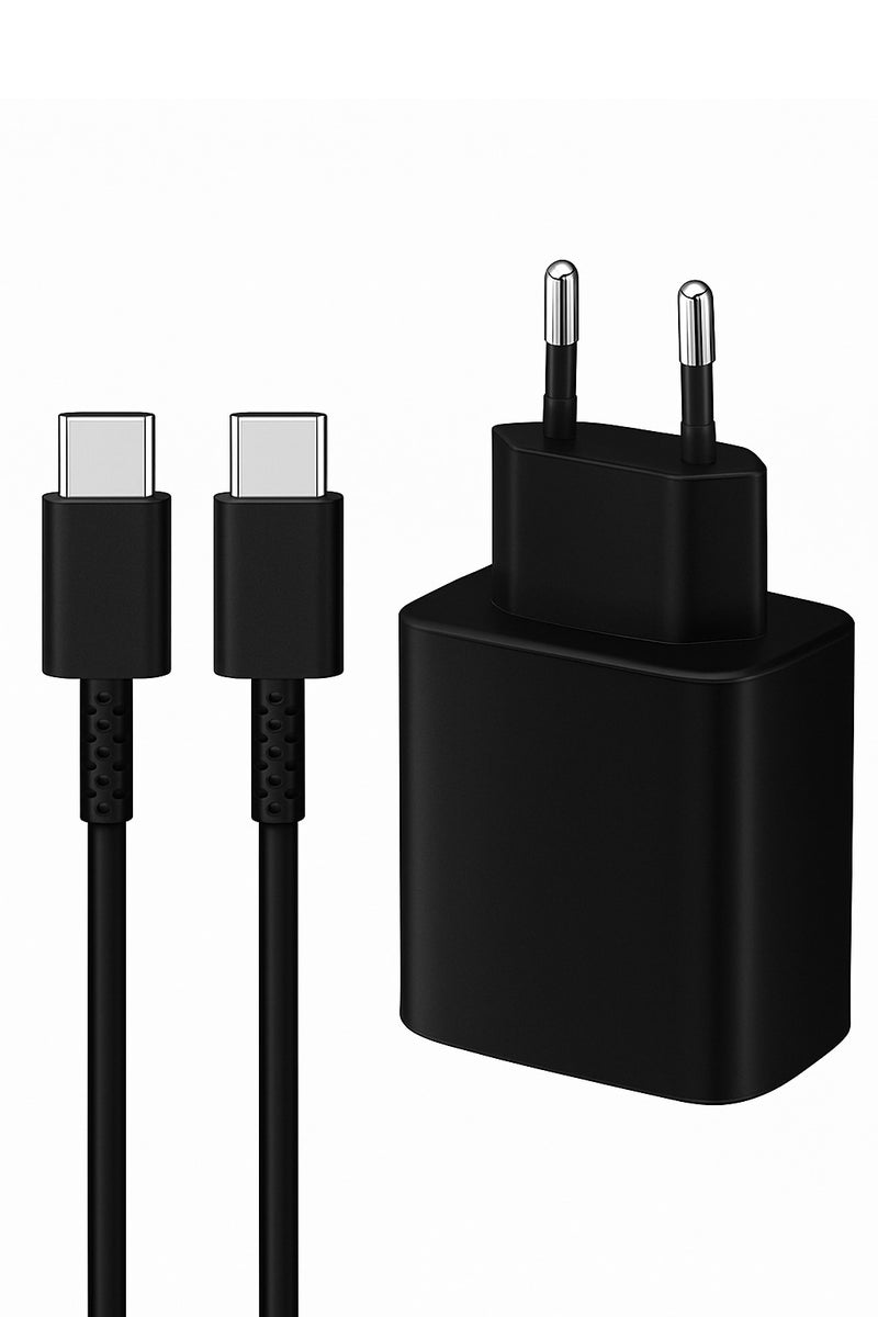 45W Wall Charger with 5A Type-C Cable | Super Fast Charging | Compatible with Type-C Devices - Image 1