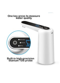 DUMBO Rechargeable Smart Water Pump Dispenser with 3-color TDS Water Quality Test  - Image 3