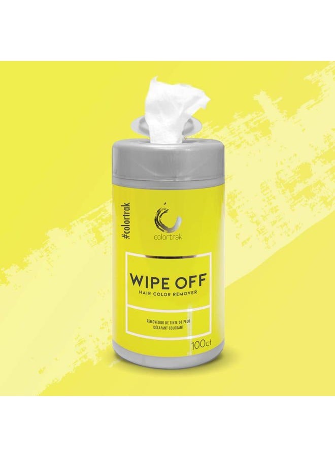 Colortrak Gentle Hair Color Remover Wipes, Moist, Non-irritating Towelettes, Formulated with Aloe, Easily Remove Hair Color Stains from Skin, Convenient Canister, 100 Wipes - Image 5