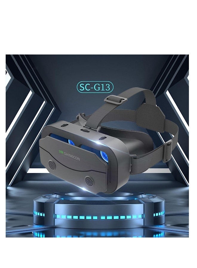 نظارات الواقع الافتراضي 3D نظارات ثلاثية الأبعاد لنظارات الهواتف الذكية نظارات الواقع الافتراضي 3D نظارات الرأس خوذات نظارات الواقع الافتراضي لتلفزيون ألعاب الفيديو متوافقة مع نظام iOS - Image 4