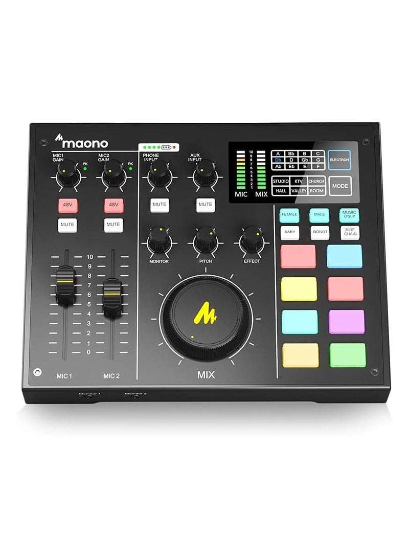 ماونو Maono Maonocaster AU-AM100 podcaster-Mixer - Image 2