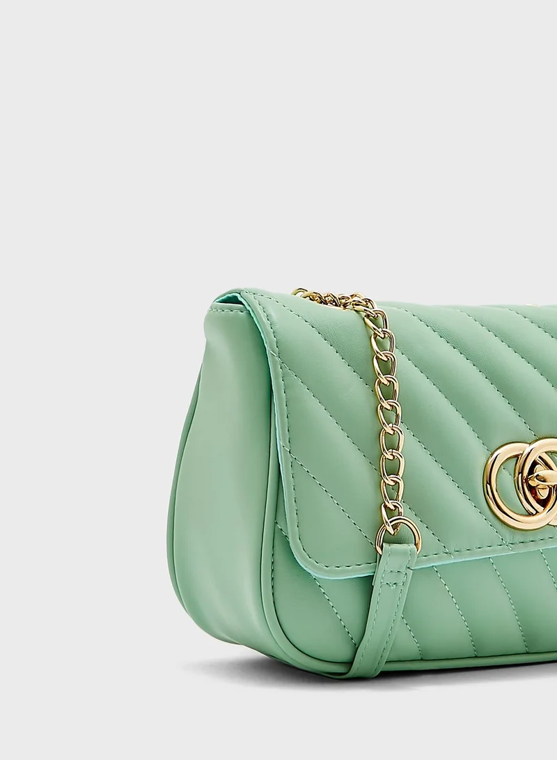 ELLA Quilted Chain Strap Bag