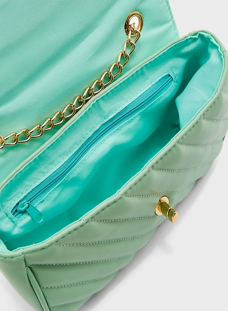ELLA Quilted Chain Strap Bag