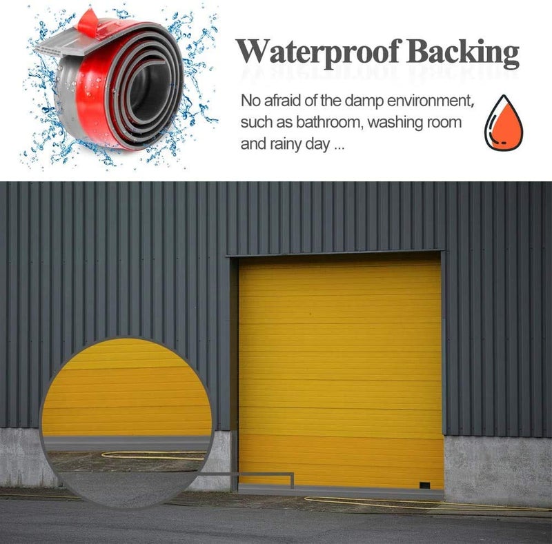 Sysmie [New Upgrade] Huge Gap Door Draft Stopper, 3-2/5"W Widened Door Sweep for Interior and Exterior Doors - Guard Against Drafts, Dust, Noise and Unwanted Animals (3-2/5"W x 39" L, Gray)â€¦ - Image 5