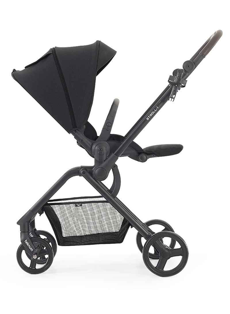TEKNUM Stroll - 1 Travel System With Teknum Stroll, 0 - 4 Years, Upto 22Kg - Black - Image 2