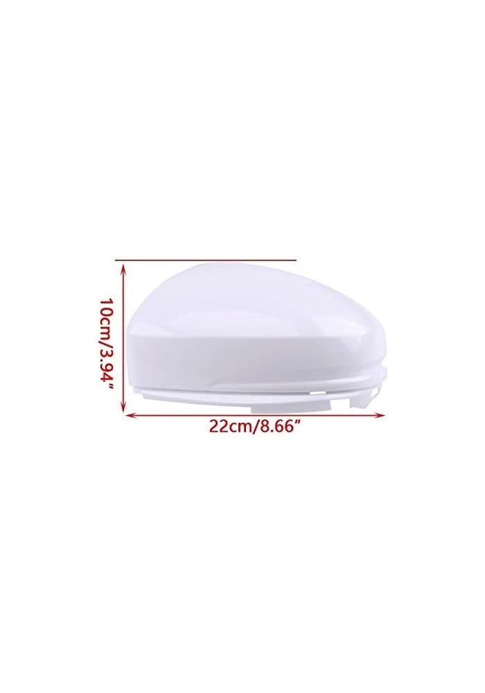 Vuzmode غطاء مرآة جانبية خلفية ABS للسيارة من فوزمود 2 قطعة - Image 2