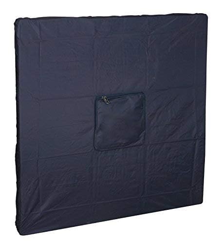 KNK Carrom Board Cover Champion Board Quality - Full & Half Carrom Cover with Extra Pocket for Coins, Striker & Powder (Bulldog Half Cover) - Image 1