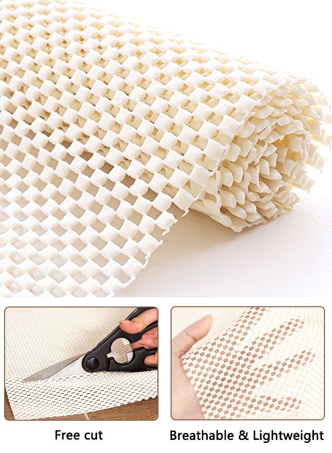 HOOTO Non-Slip Carpet Mat Non-Slip Carpet Holder 2x3 Feet Extra Thick Mat Non-Slip Carpet Mat for Hardwood Surface Floors Keeps Carpets Secure and in Place (61x 91cm) - Image 2