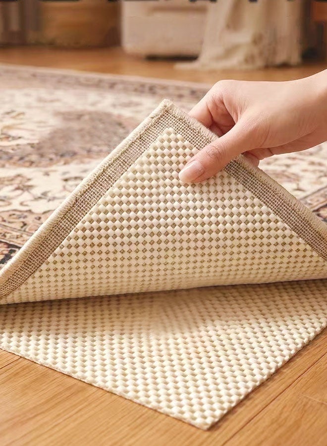 HOOTO Non-Slip Carpet Mat Non-Slip Carpet Holder 2x3 Feet Extra Thick Mat Non-Slip Carpet Mat for Hardwood Surface Floors Keeps Carpets Secure and in Place (61x 91cm) - Image 1
