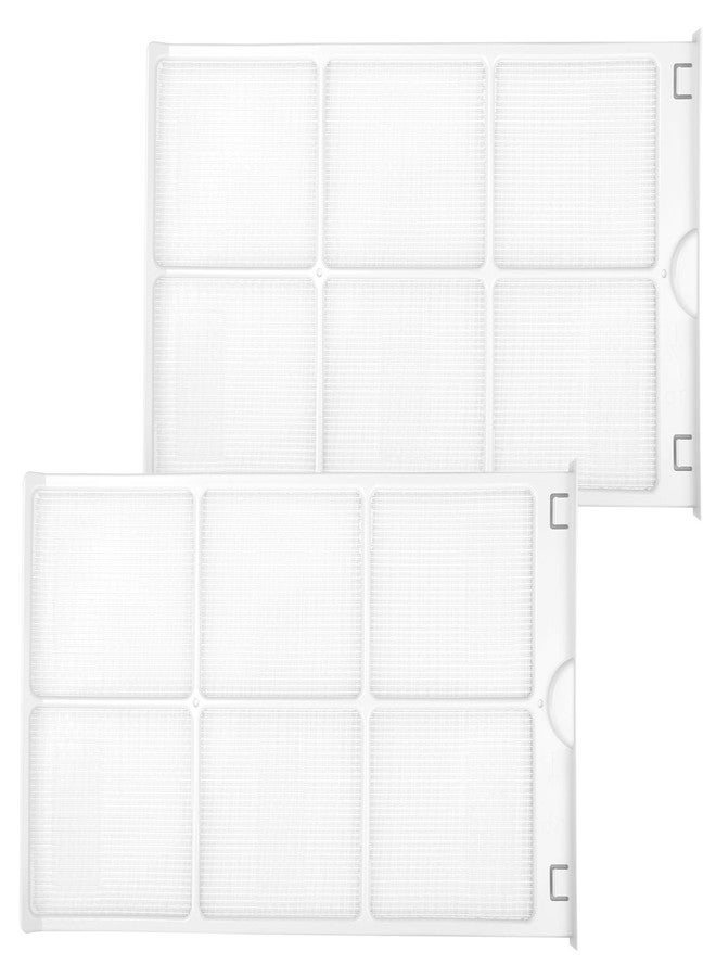 HCLSY WJ85X21746 for GE Window Air Conditioner Filter Replacement for AHQ06LYQ1, AHQ06LYW1, AHR05LWQ1, AHR05LWQ2, Replaces AP6280063,4588851, A0010209471, Room Air Conditioner Filter Replacement（2 Pack） - Image 1