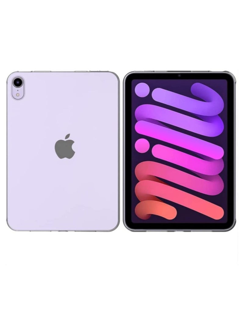 Raxoom iPad Mini 6 Clear Case Slim Design Flexible Soft Protective Cover for iPad Mini 6th Generation 8.3 Inch (2021) Tablet - Image 2