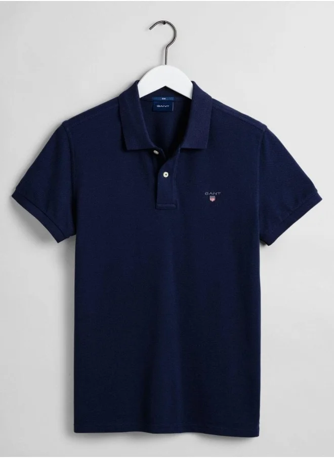 GANT Gant Original Slim Fit Pique Polo Shirt
