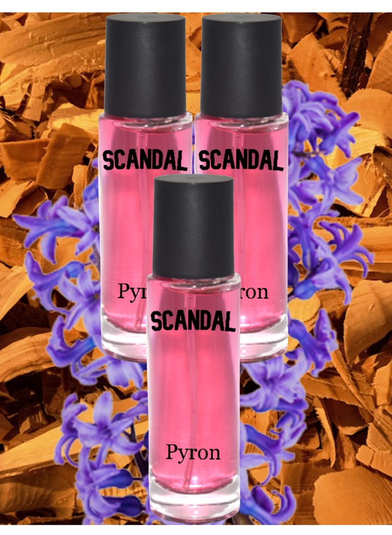 PYRON 3 Pieces Scandal Perfume 30 ml EDP - Image 1