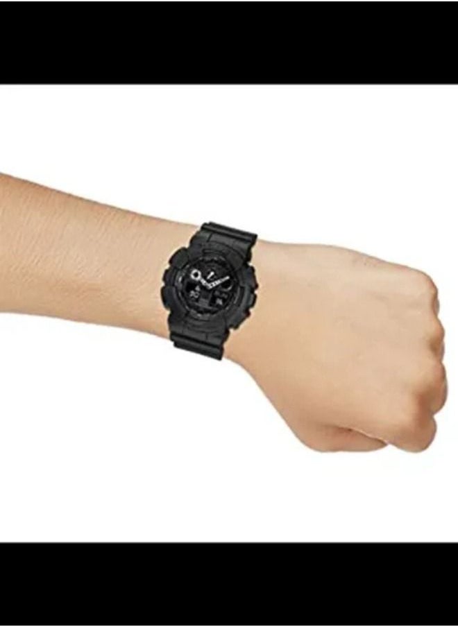 CASIO - Military Analog-Digital Watch GA100-1A1 - 55 mm - Black - Image 1