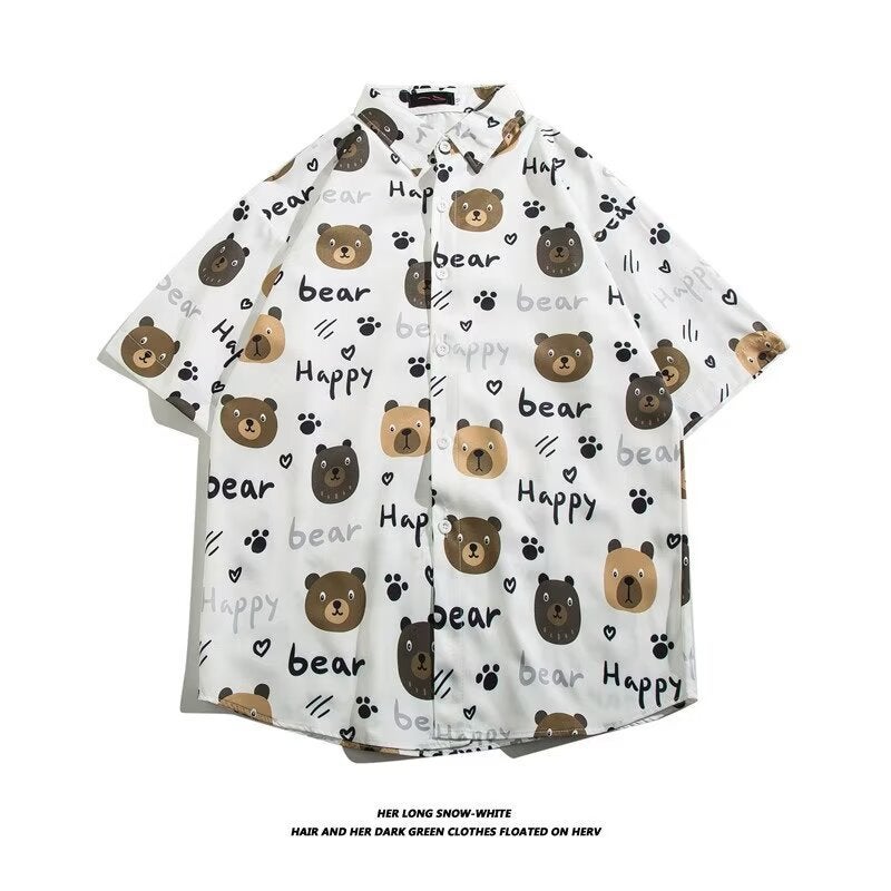 Dai Clothing Ethnic Style Northeast Big Flower Short-Sleeved Shirt Half-Sleeved Beach Internet Celebrator Hawaii Hainan Sanya - Image 5
