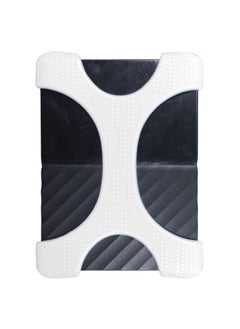 BURAQ X Type 2.5 inch Portable Hard Drive Silicone Case for 2TB-4TB WD & SEAGATE & Toshiba Portable Hard Drive, without Hole (White)  - Image 1