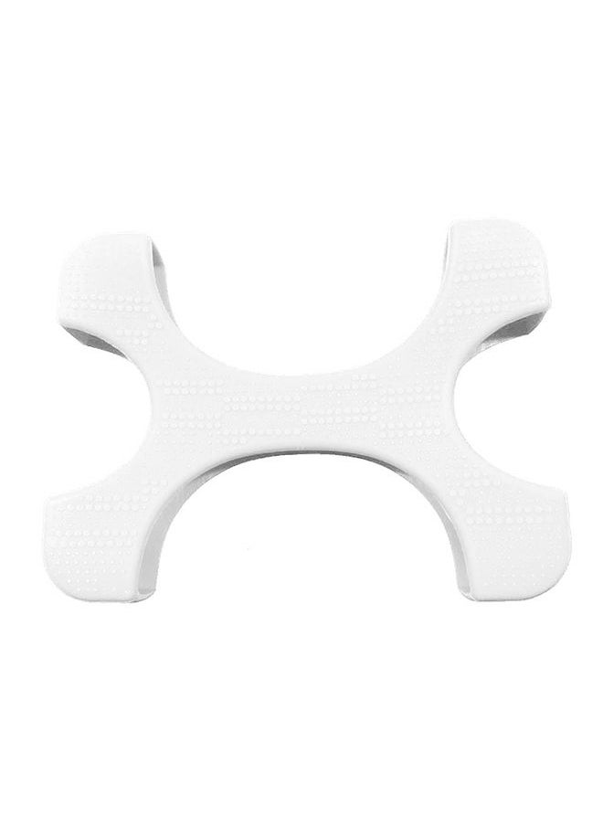 BURAQ X Type 2.5 inch Portable Hard Drive Silicone Case for 2TB-4TB WD & SEAGATE & Toshiba Portable Hard Drive, without Hole (White)  - Image 2