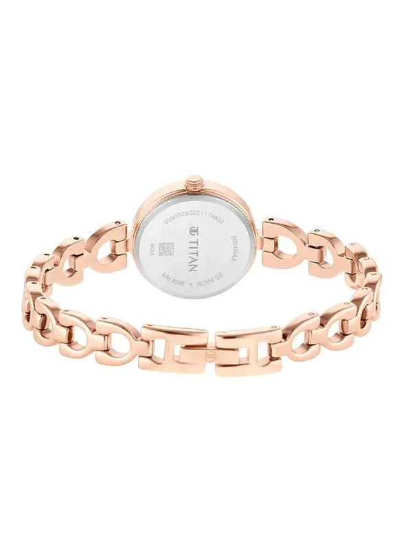 TITAN Titan Lagan Brown Dial Analog Watch for Women