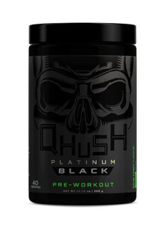 Qhush Platinum Black Sour Candy Pre Workout For Massive Muscle Pumps With Rapid Energy And Intense Focus