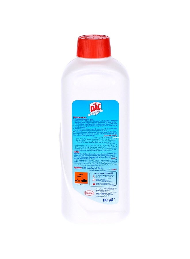 DAC Drain Cleaner 1kg Pack of 12 – Powerful Pipe & Sink Cleaning Solution - Image 3