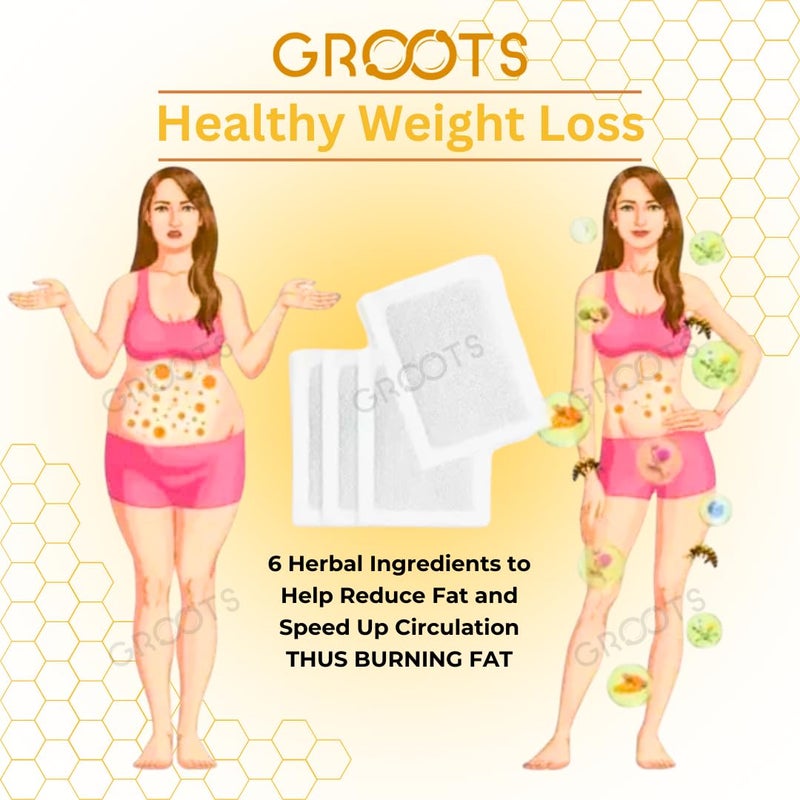 GROOTS لصقات القدم لإزالة السموم، لصقات تخفيف الألم، لصقات تنظيف السموم، لصقات تخفيف التوتر والنوم لإزالة السموم، للرجال والنساء (1 صندوق = 10 لصقات) (عبوة من 5) - Image 2