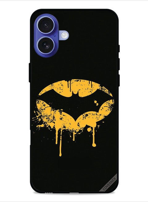 Apple iPhone 16 Plus Protective Case Cover Dripping Batman
