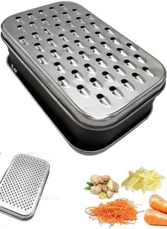 Cheese, Vegetable and Butter Grater with Case and Lid, Kitchen Manual Grater with Storage Container - Multicolor - pzsku/Z0A3B7B1545F84619F72CZ/45/_/1729760019/dc8417ee-414c-4a42-a575-ec1e9072dfa8