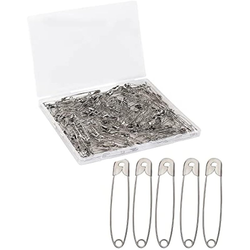 - Safety Pins, Safety Pins 2 inch, Safety Pin, Small Safety Pins, Safety Pins Bulk, Large Safety Pins, Safety Pins for Clothes … - Image 1