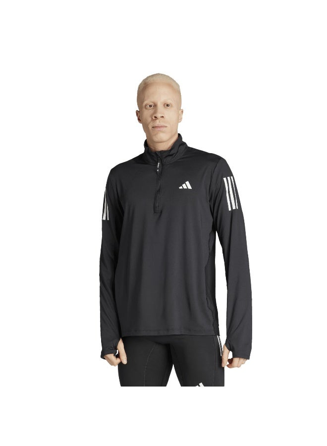 Adidas Otr B Hz Black Running Track Tops For Men XS  - Image 2