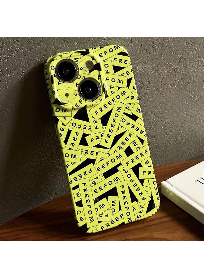 The Bros Case For iPhone 14 Painted Pattern Precise Hole PC Phone Case