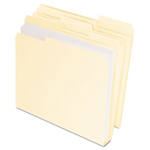 Pendaflex Double Stuff File Folders, Letter Size, Manila, 50 per Box (54459EE) - Image 1