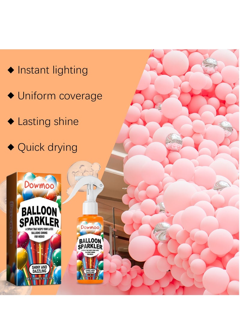  دومو ماسة البالون لتألق رذاذ البالون ، رذاذ تلميع البالون يجعل البالونات تتألق على الفور - Image 2