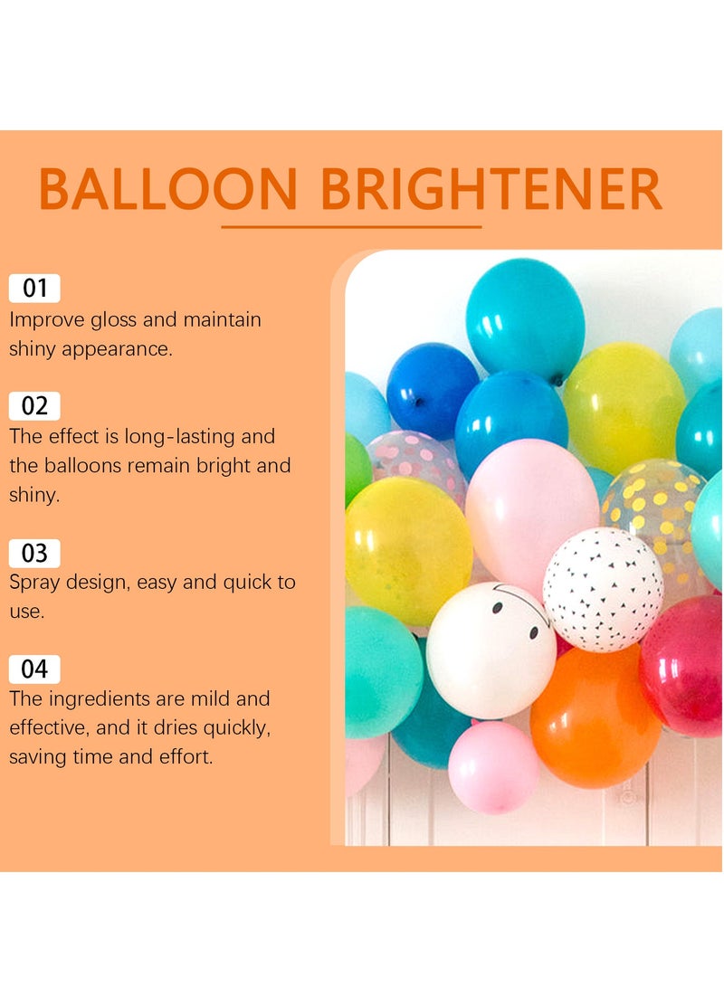  دومو ماسة البالون لتألق رذاذ البالون ، رذاذ تلميع البالون يجعل البالونات تتألق على الفور - Image 4