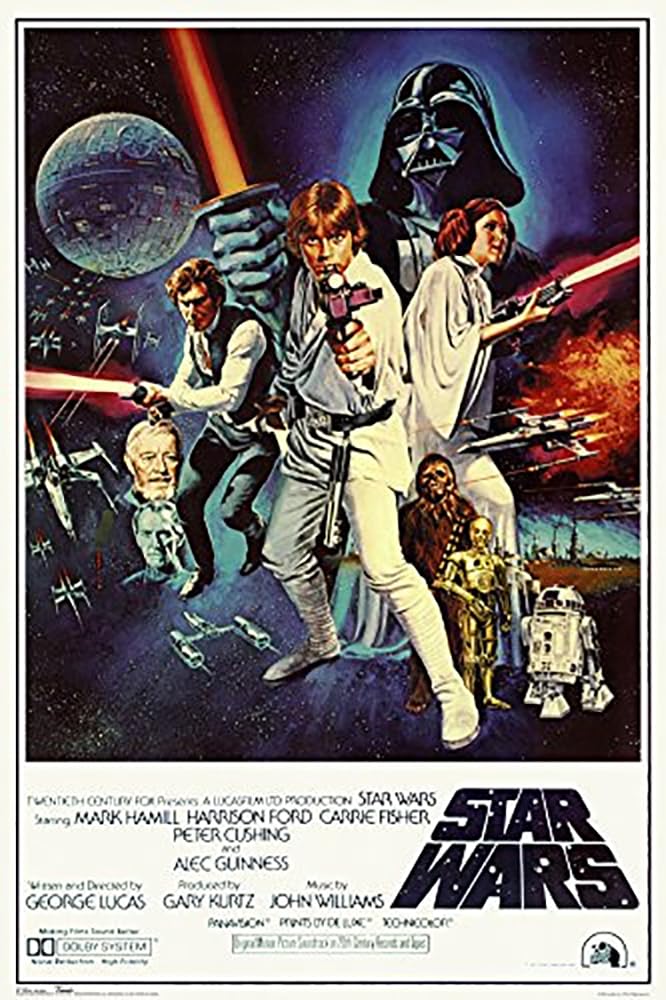 Buyartforless Buyartforless Star Wars  Episode IV New Hope  Classic Movie Poster 24 x 36in