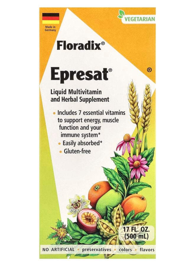 Epresat® Liquid Multivitamin and Herbal Supplement 17 fl oz (500 ml)