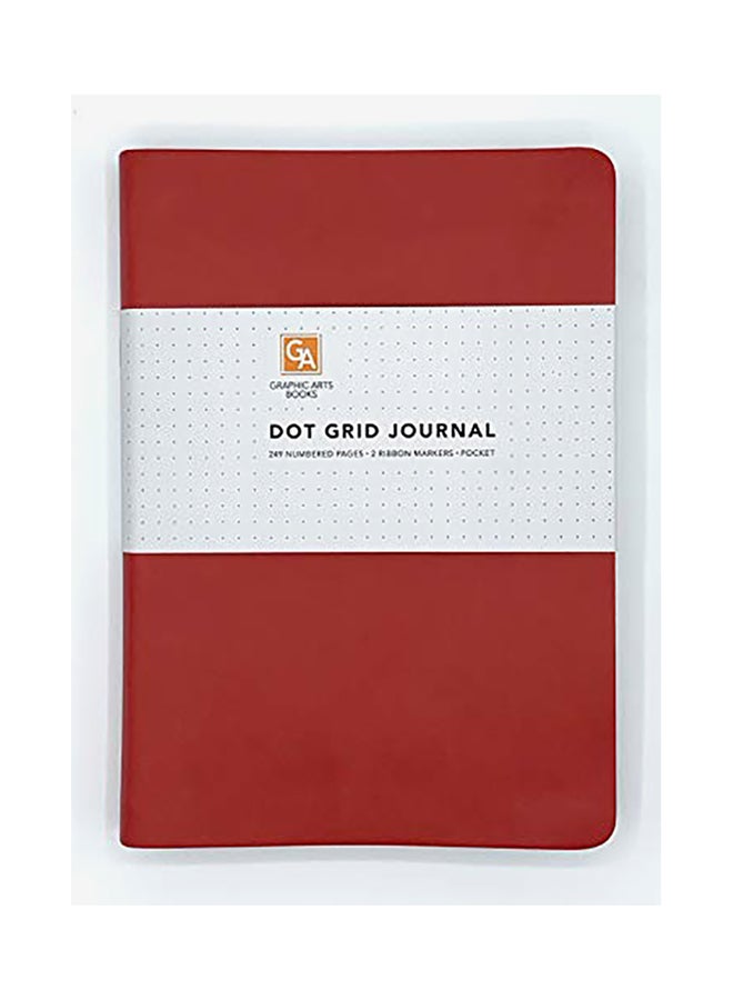 Dot Grid Journal - Ruby 