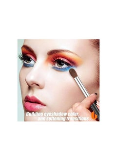 ORiTi 3pcs Soft Synthetic Eyeshadow Blending Brush Kit  For Blending Eyeshadow, Eyeliner Crease, Eyebrow, Long Lasting  - Image 2