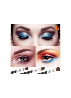 ORiTi 3pcs Soft Synthetic Eyeshadow Blending Brush Kit  For Blending Eyeshadow, Eyeliner Crease, Eyebrow, Long Lasting  - Image 5