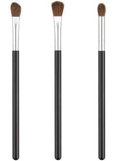 ORiTi 3pcs Soft Synthetic Eyeshadow Blending Brush Kit  For Blending Eyeshadow, Eyeliner Crease, Eyebrow, Long Lasting  - Image 1