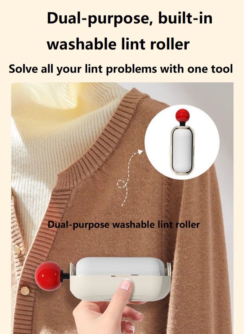 Magic Hair Remover - Quickly remove clothing and pet hair, washable, portable and practical! 2-in-1 hair remover, household clothing hair dust removal magic tool - Image 1
