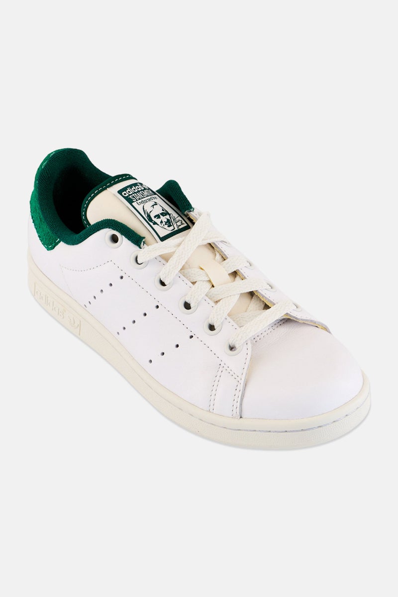 adidas Originals Kids Boy Stan Smith Lace Up Sneakers, White - Image 1