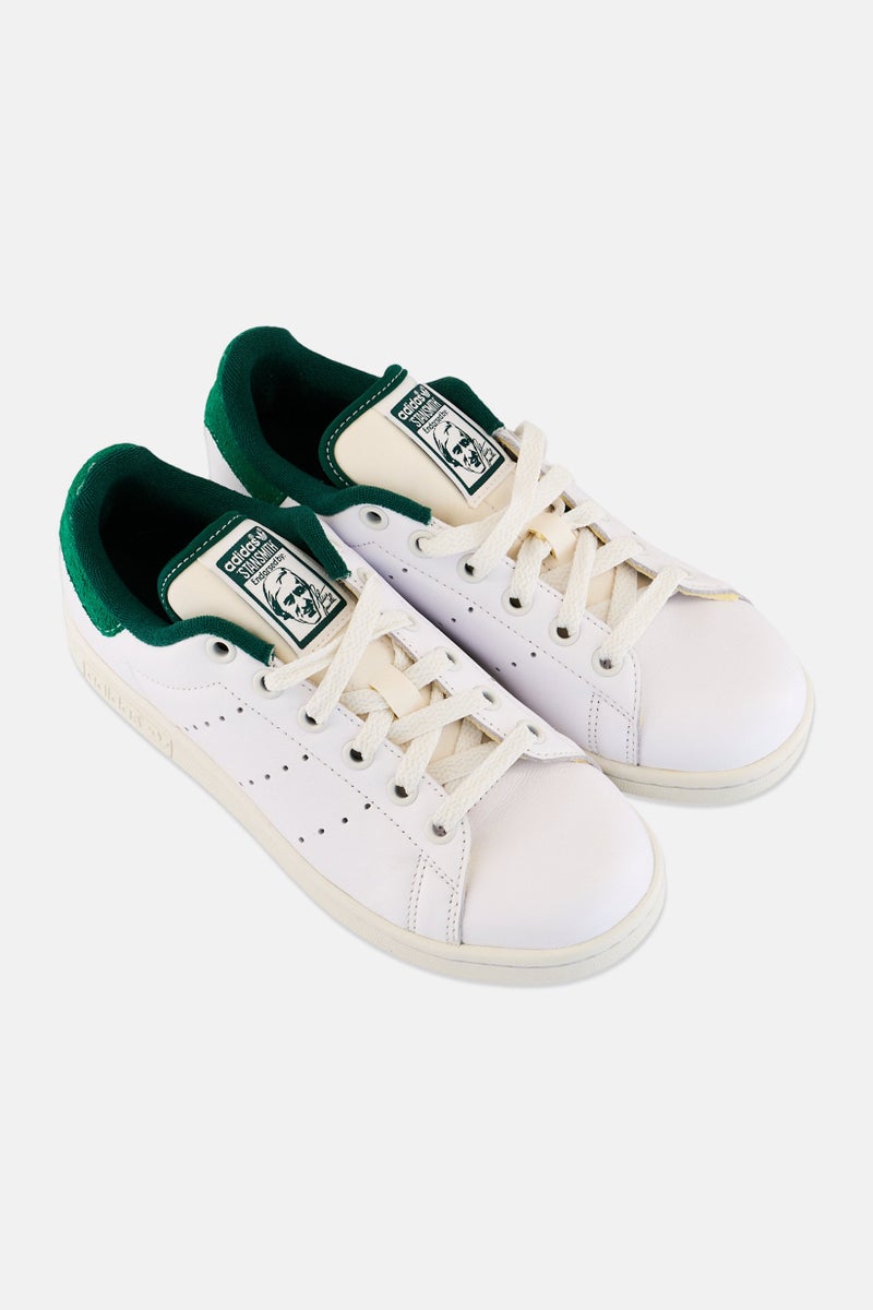 adidas Originals Kids Boy Stan Smith Lace Up Sneakers, White - Image 2