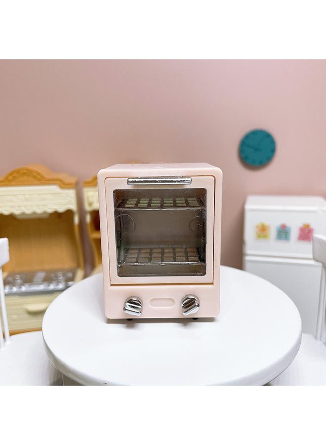 Bluejw Doll House Play House Toy Kitchen Miniature Appliances Mini Model Mini Oven Food Play Scene Accessories - Image 1