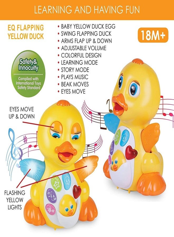 Hola Musical Duck Toy for Babies and Toddlers - Image 2