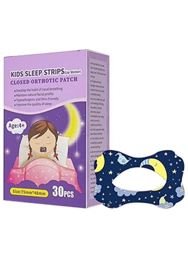 Adult Sleep Patch Gentle Mouth Band Reduces Mouth Breathing Improves Nighttime Sleep and Provides Immediate Snoring Relief 30 Pieces
