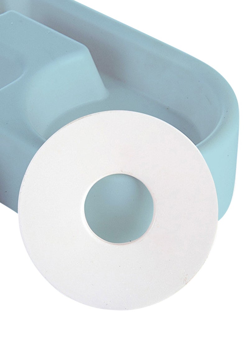 Pet automatic waterer cat bowl food bowl, Blue - Image 3