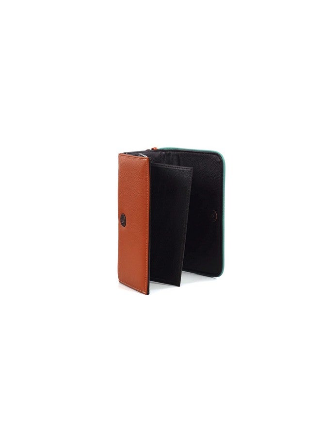 ARIAT محفظة كلاتش لوريلاي من جلد العجل المنقوش باللون البني - Image 4