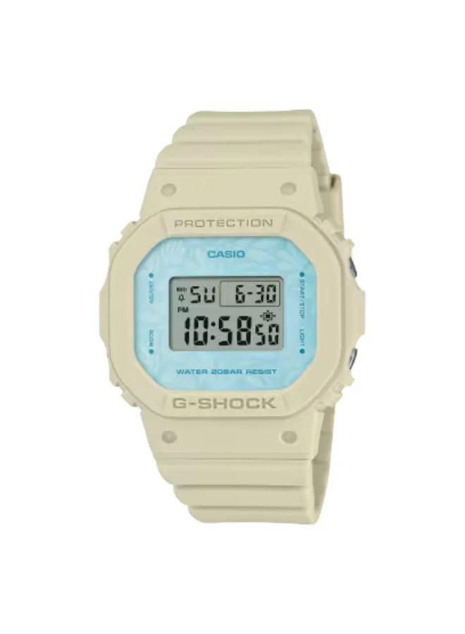 جي شوك ساعة نسائية رقمية من الراتنج GMD-S5600NC-9DR - 40.5 مم